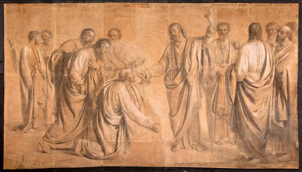 La consegna delle chiavi - Museo Diotti, Casalmaggiore, Cremona